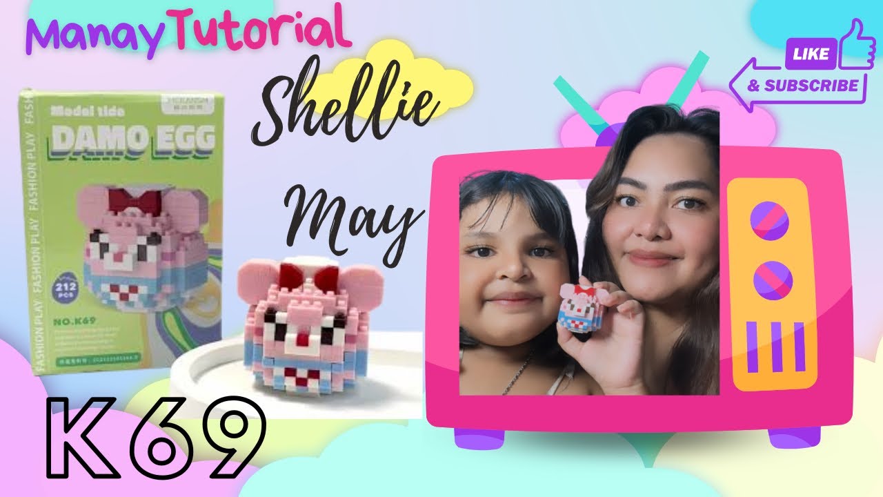 MINI LEGO BUILD SHELLIE MAY K69 DAMO EGG MEKANSM BLOCK TURORIAL