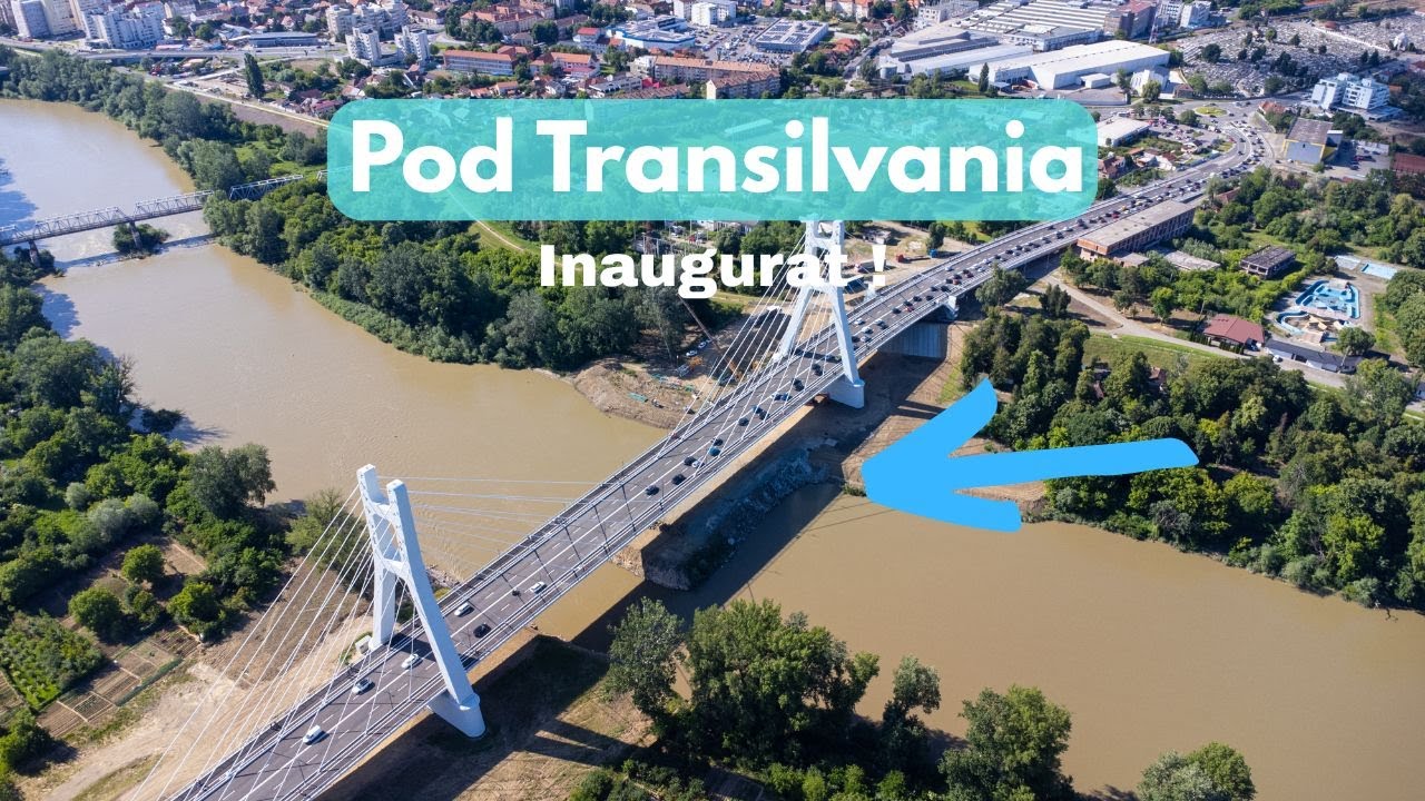 Este oficial ! Al treilea pod Hobanat din Romania a fost inaugurat ! Pod Transilvania Satu Mare