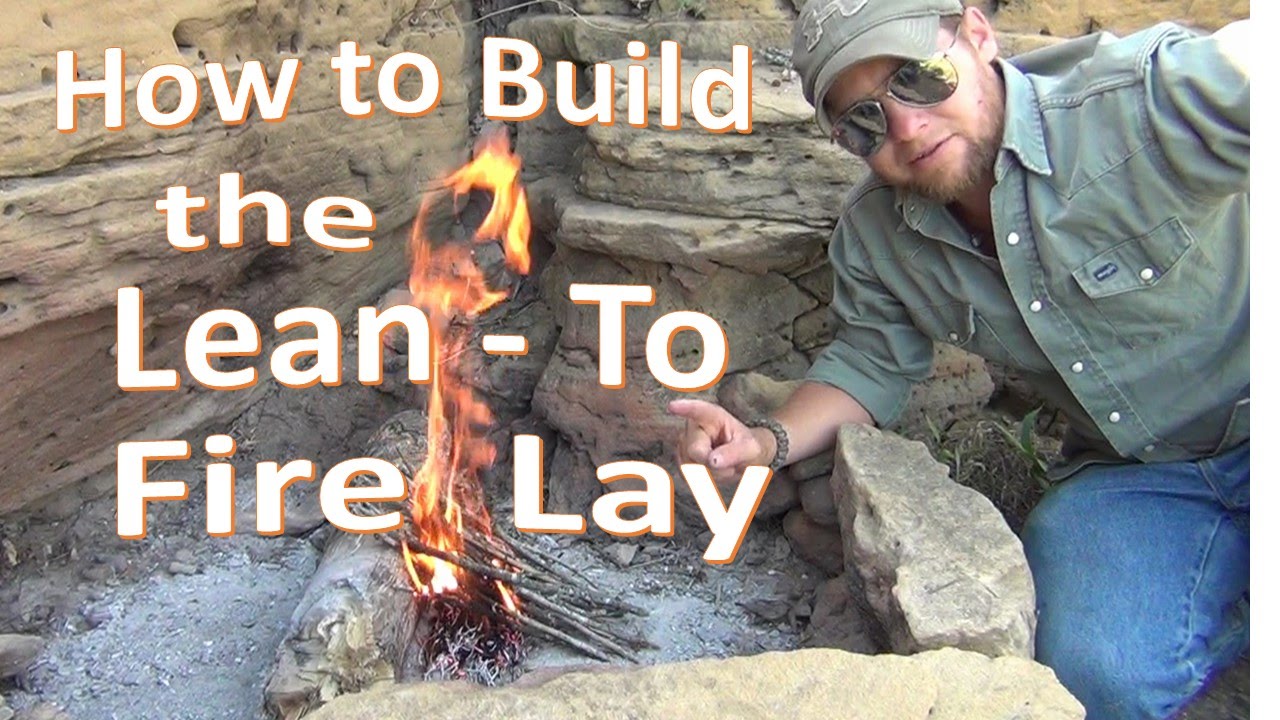 How to Build the Lean-To Fire Lay