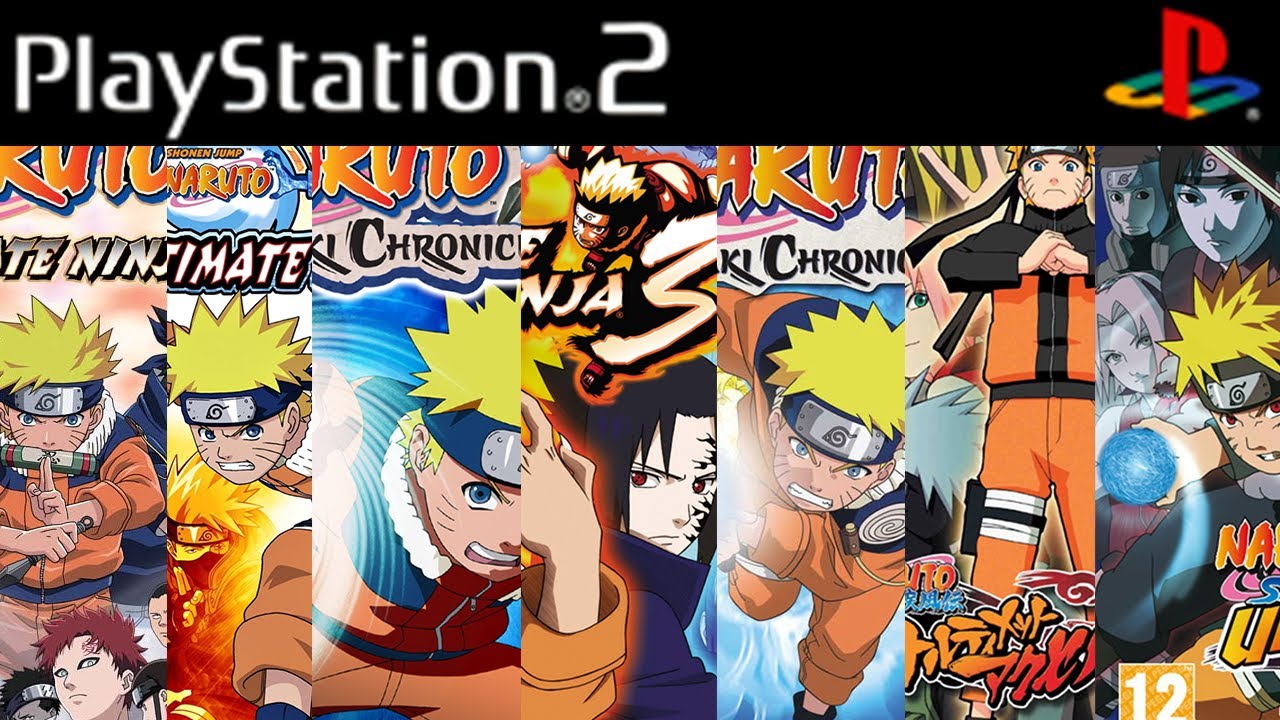All NARUTO GAMES for Playstation 2