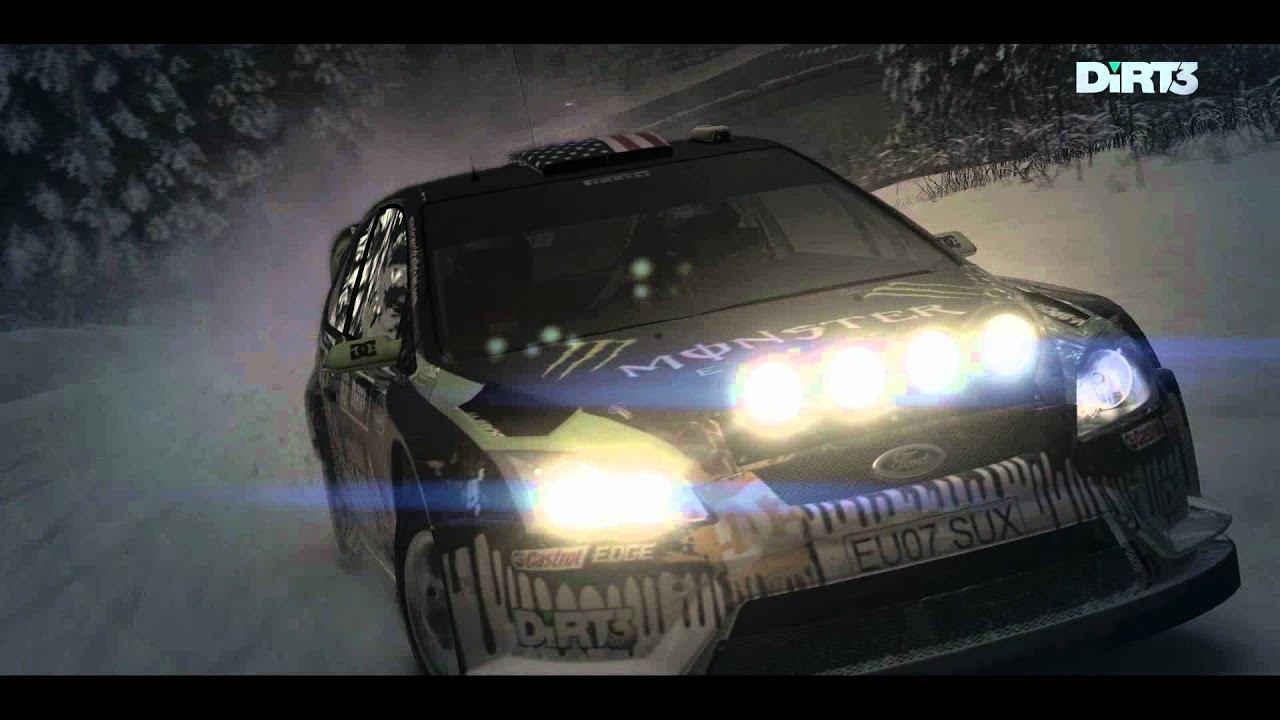 DiRT 3 PC Replay: NORWAY Night MAX Settings 1080p