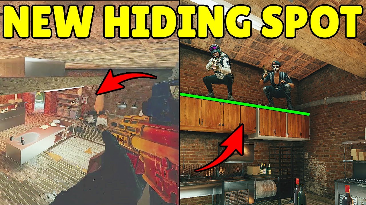 NEW Crazy Clubhouse Hiding Spot | Iana Hologram Bait Trick - Rainbow Six Siege
