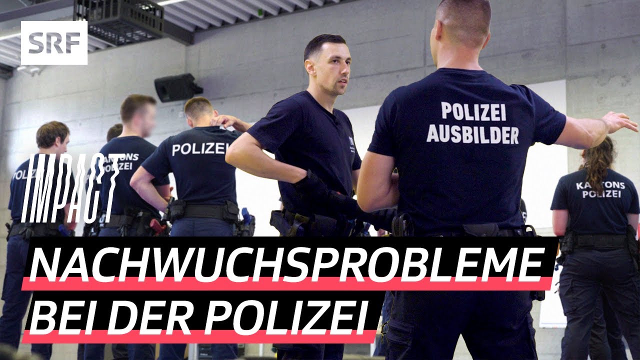 Polizei sucht verzweifelt Nachwuchs – Wer schafft den Job als Cop? | Impact | SRF