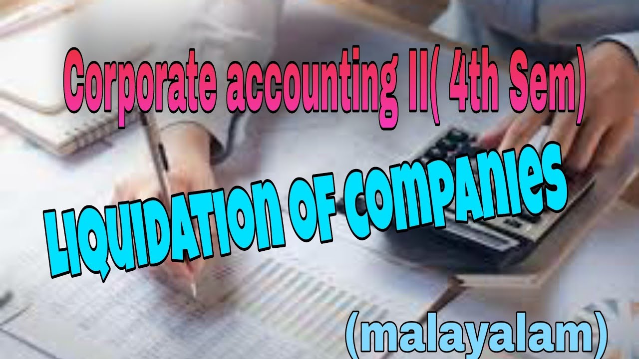 Liquidation of companies.Corporate accounting II ( Liquidators final statement of a/c preparation)