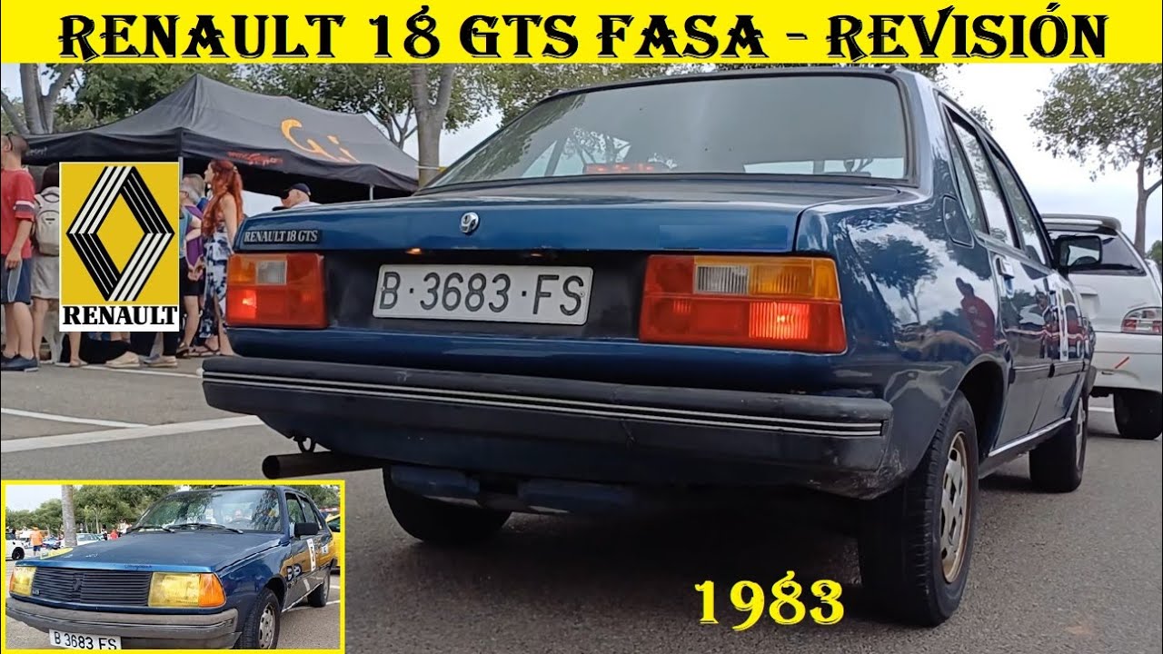✅Renault 18 GTS Fasa 1983. Revisión. #renault8