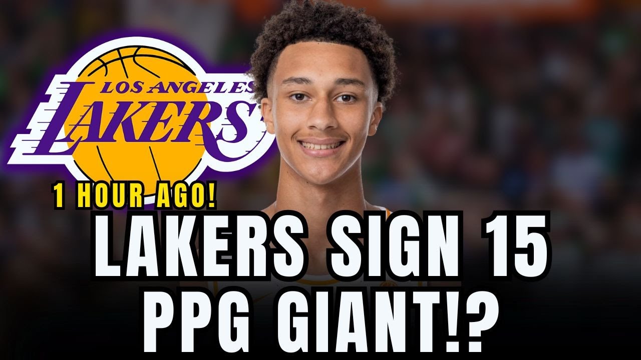 🚨 LAKERS SIGN 15 PPG GIANT, Young PHENOMENON arrives to fix the offense!? LAKERS NEWS!