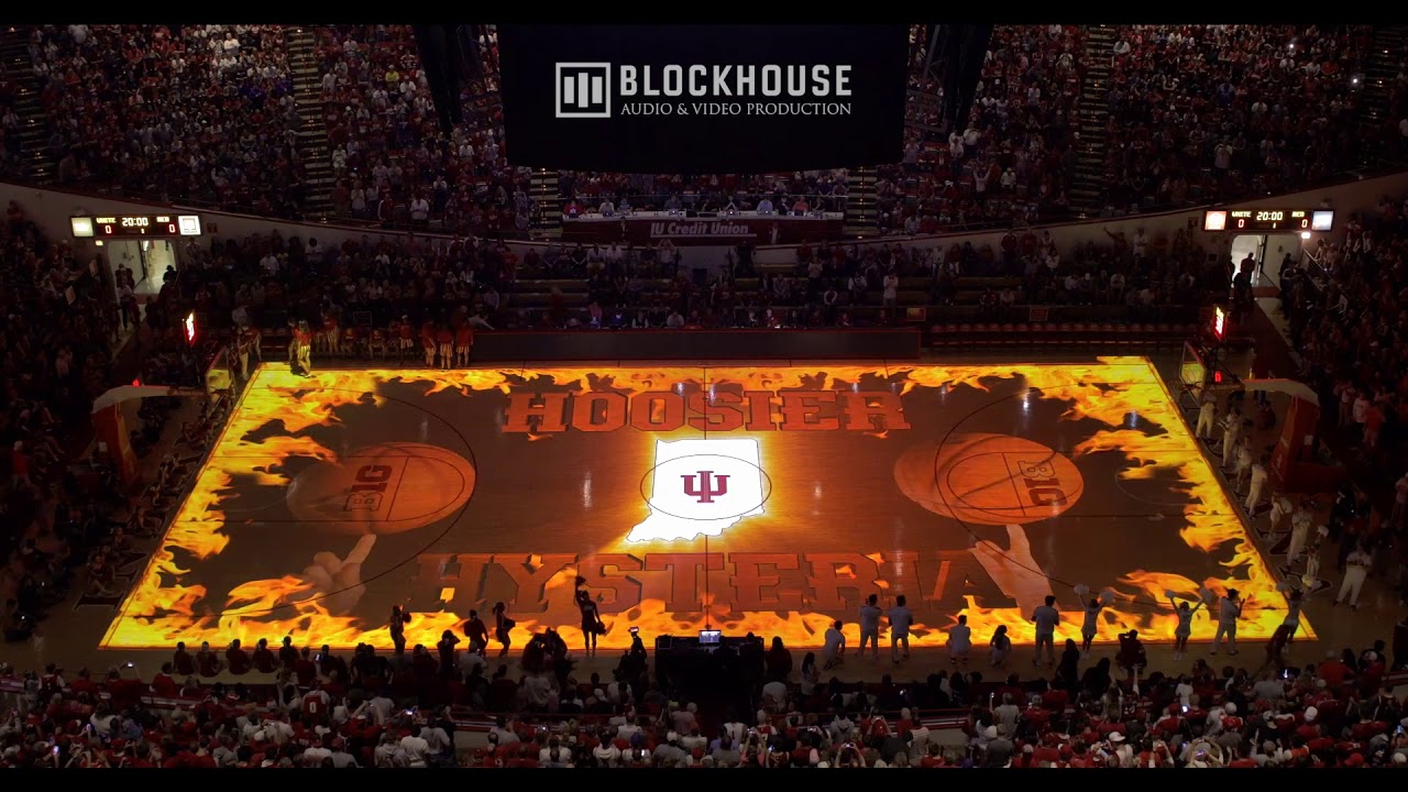 Projection Mapping Basketball Court