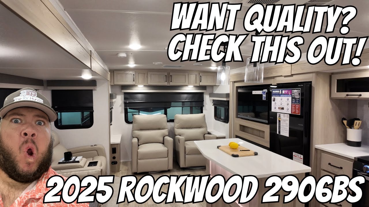 2025 Rockwood 2906BS | Best Built Rear Living Travel Trailer!?