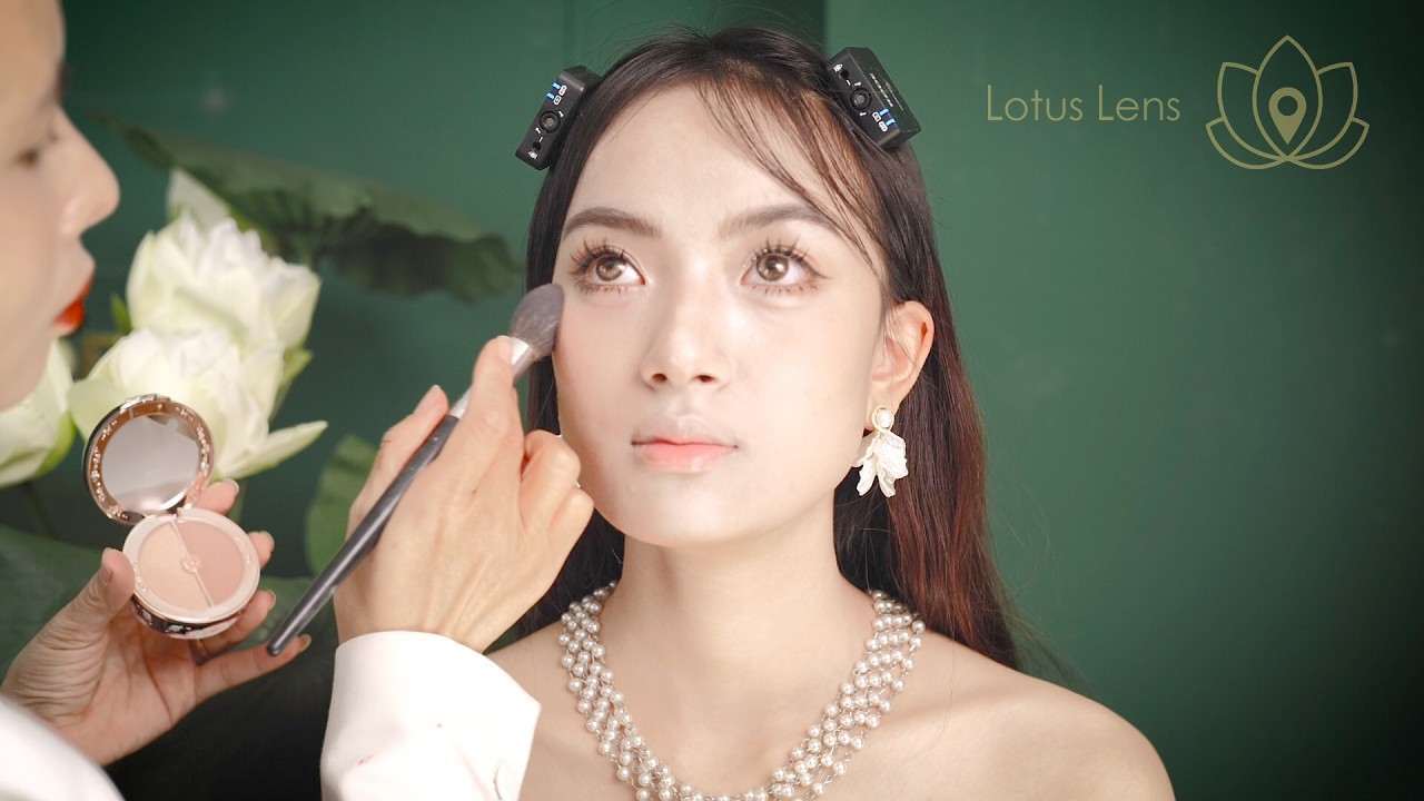 ASMR Makeup Shop | Asmr Soft Douyin Makeup at Tina Nguyen Makeup (Unintentional ASMR)