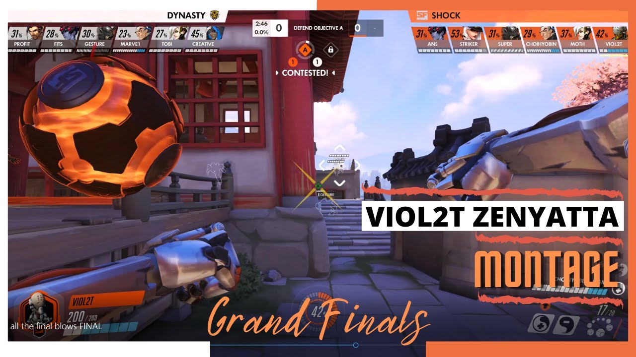 VIOL2T ZENYATTA - All Final Blows in Grand Finals Weekend - OWL Season 2020