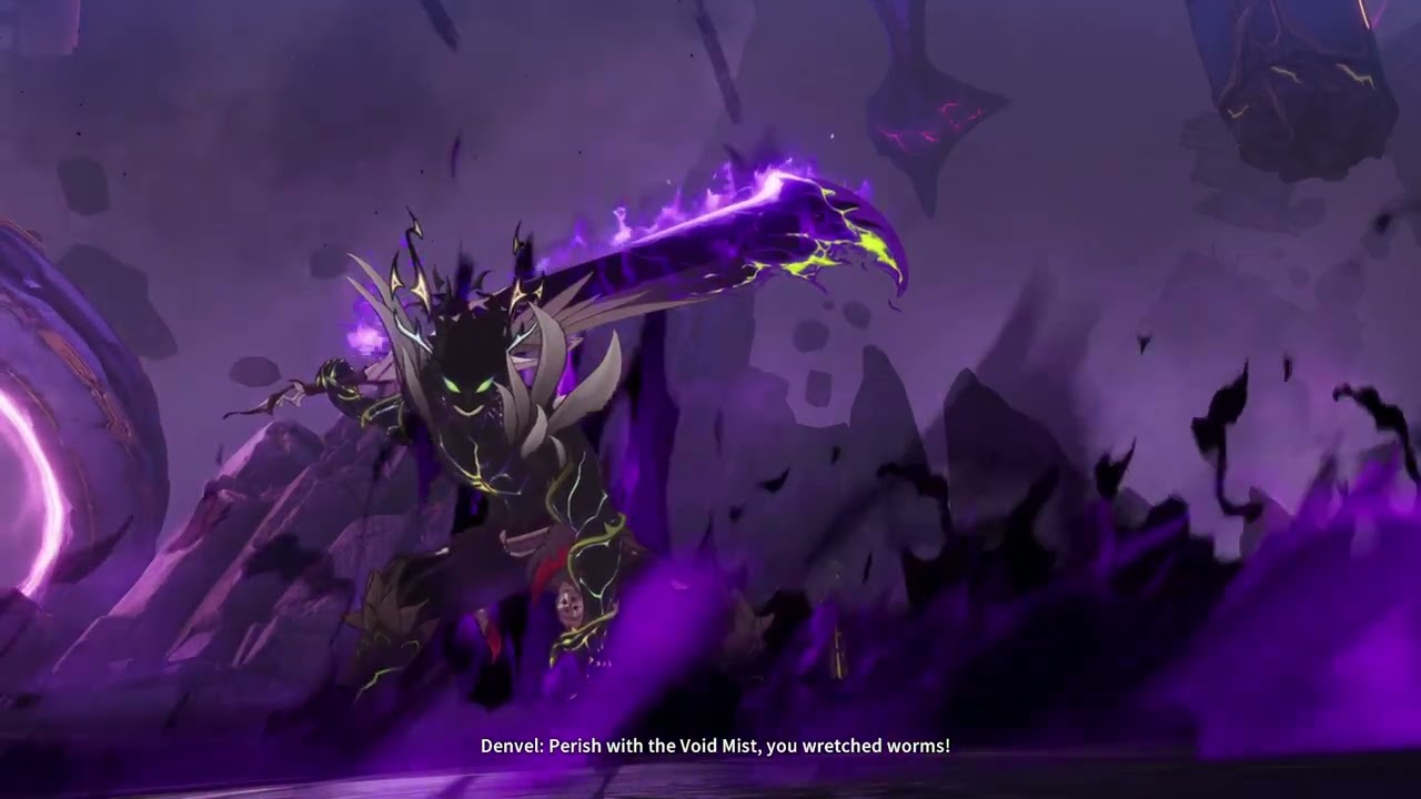 Blue Protocol: Star Resonance Defeat Denvel Dark Mist Fortress Purification Device