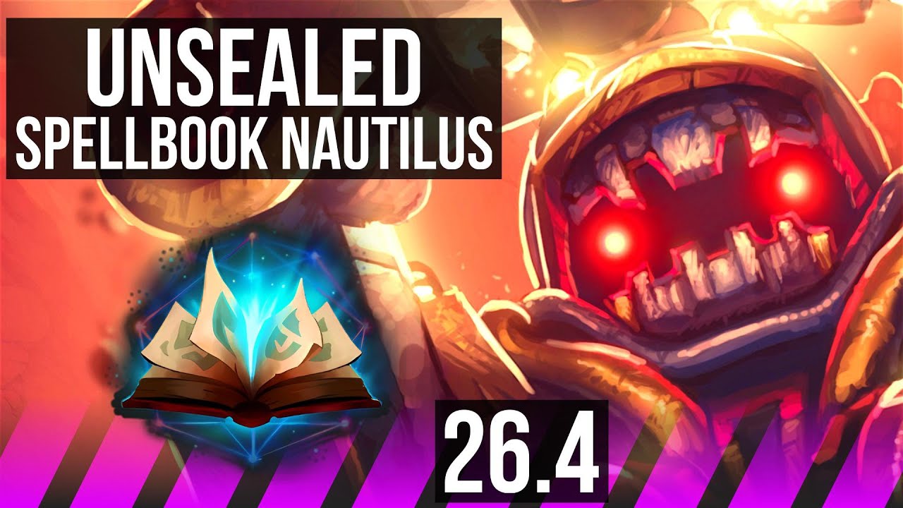 NAUTILUS & Swain vs BLITZCRANK & Corki (SUP) | Unsealed Spellbook | KR Master | 26.4