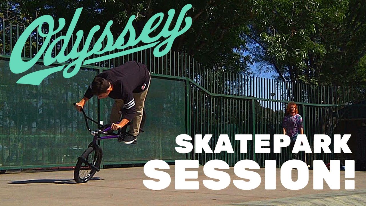 ODYSSEY BMX - MATT NORDSTROM AND CHASE KROLICKI SKATEPARK SESSION