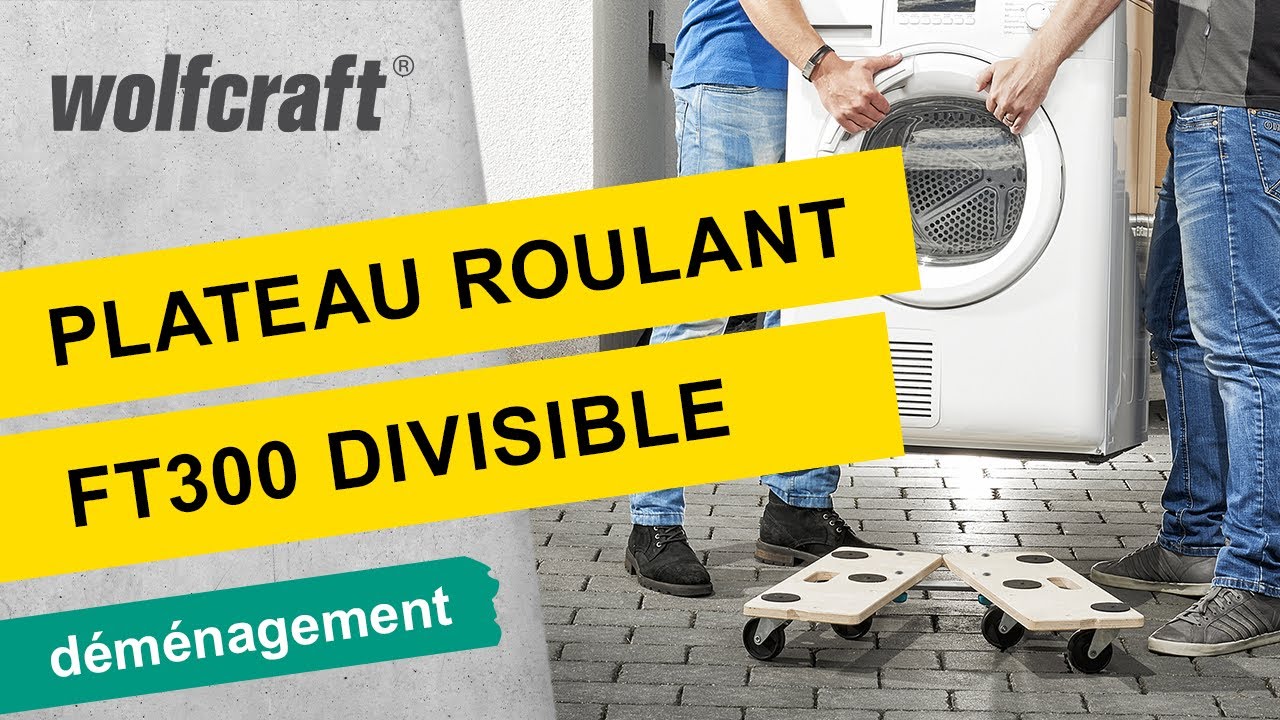Un support roulant 3 en 1 - Modulable et Robuste - FT 300