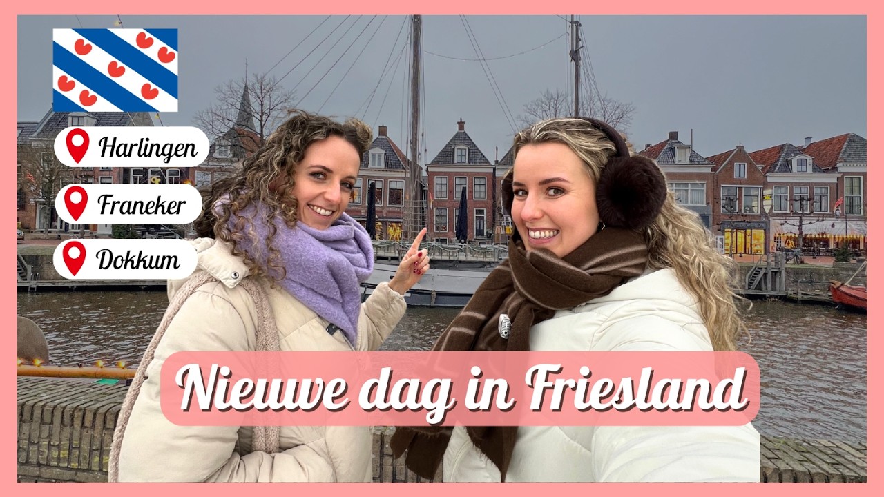 DIT is de leukste stad van FRIESLAND! 😍 Hotspots & FRIESE lekkernijen 🚗✨ – Travelling Sisters