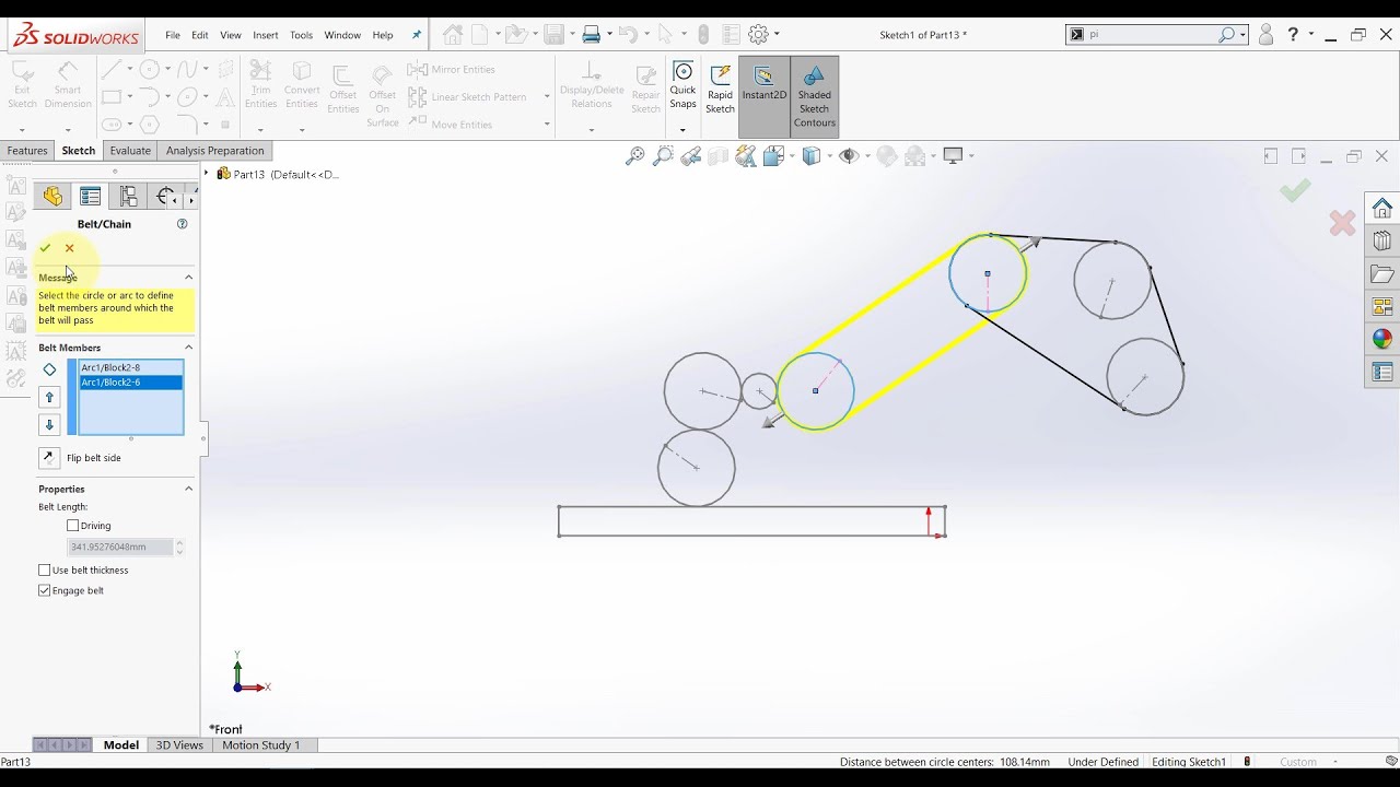 Mechanical Engineering Kinematics Solidworks