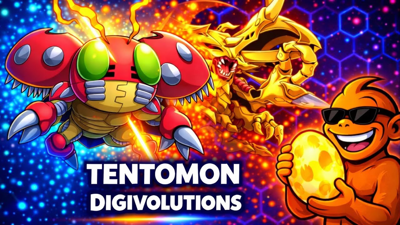 La Lignée Kabuterimon : Chaque étape de Tentomon vers sa puissance ultime