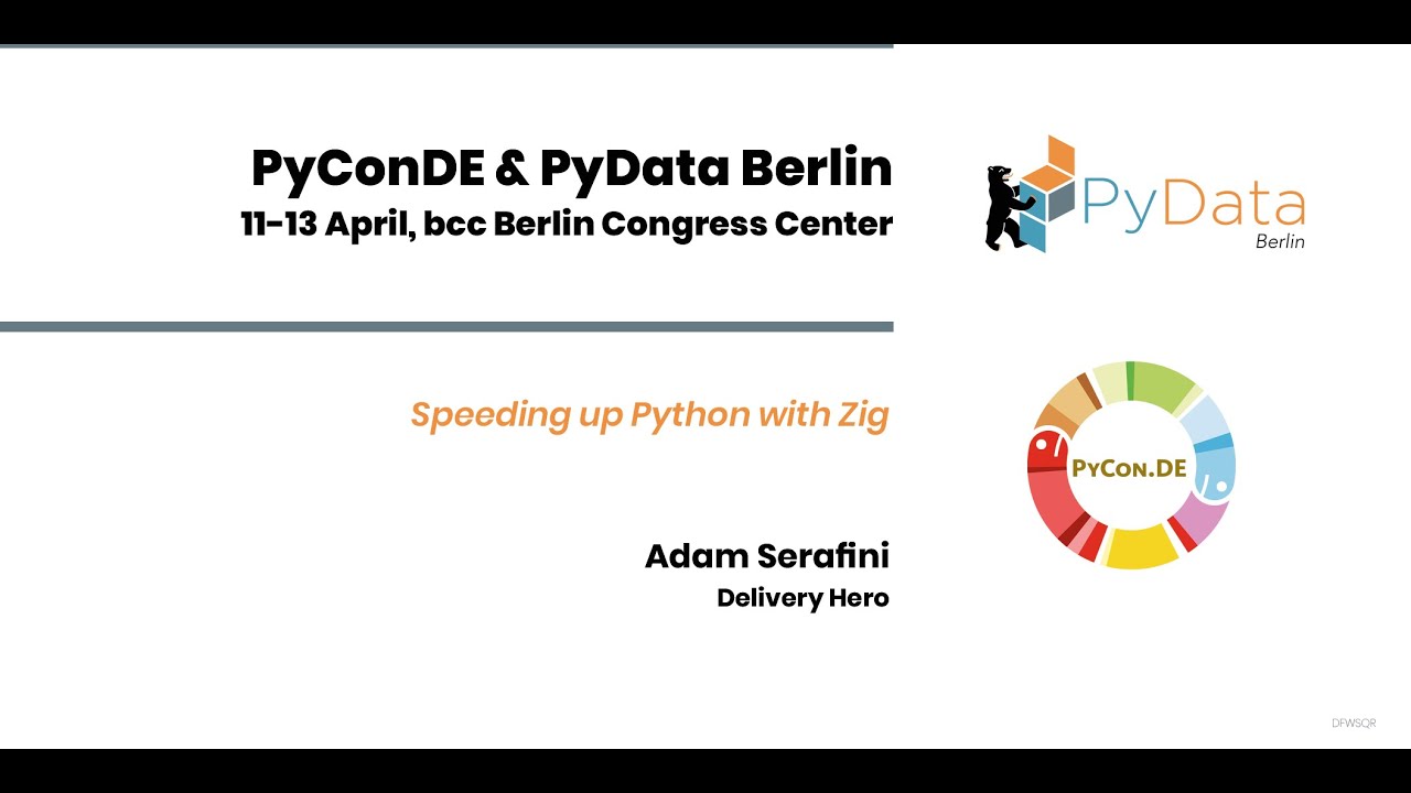 Adam Serafini: Speeding up Python with Zig