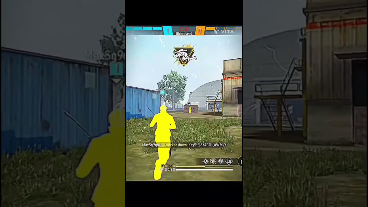 New Magic Bullet 500% yellow  HOLOGRAM🟡#magicbullet#freefire#hologram#freehacks#antibalcklist#antibn