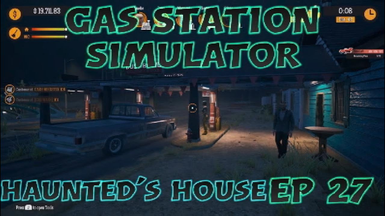 Gas station simulator Ep 27 Coming back after 10 months & update is madness
