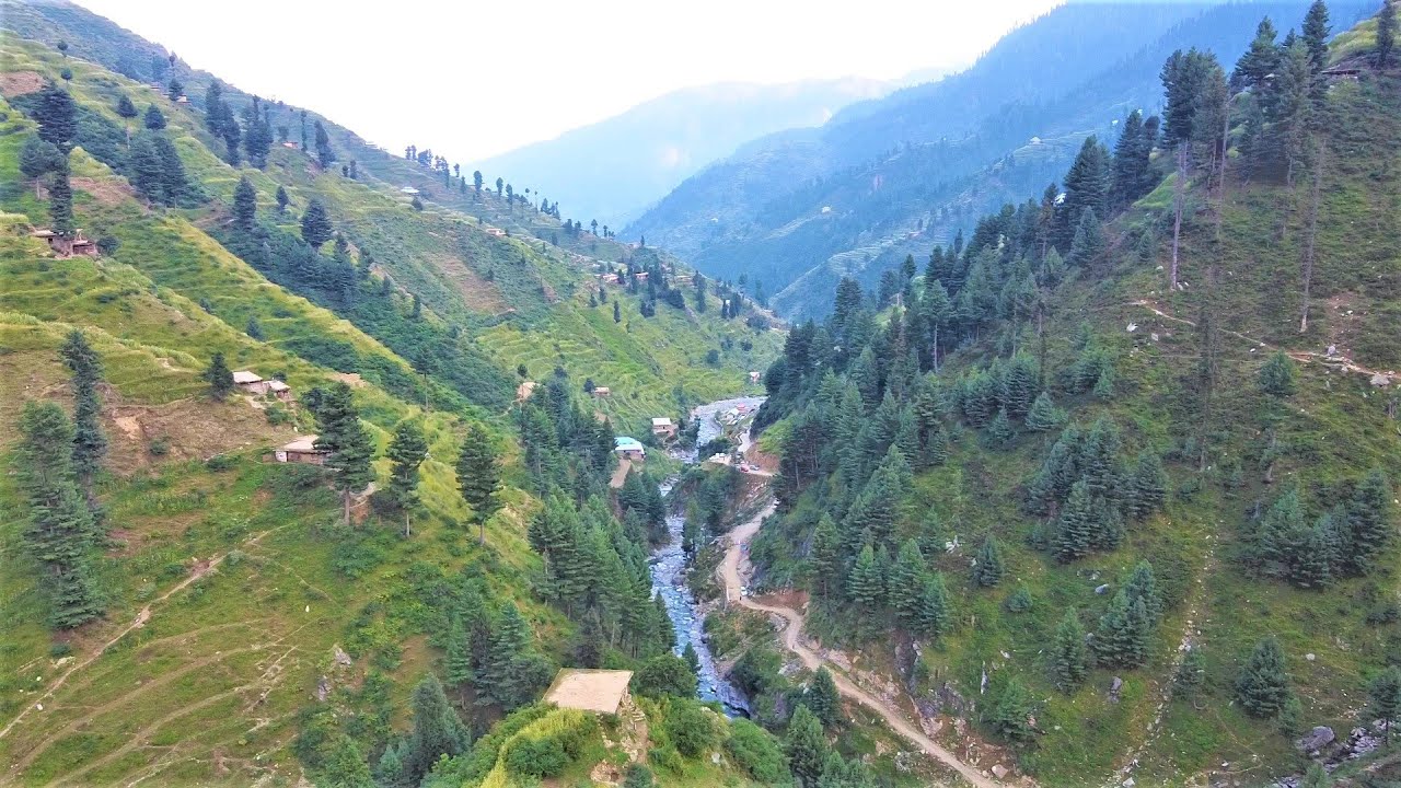 Jarogo Waterfall or Jarogo Banda in Jarogo Valley, Matta, Swat - Ep 35