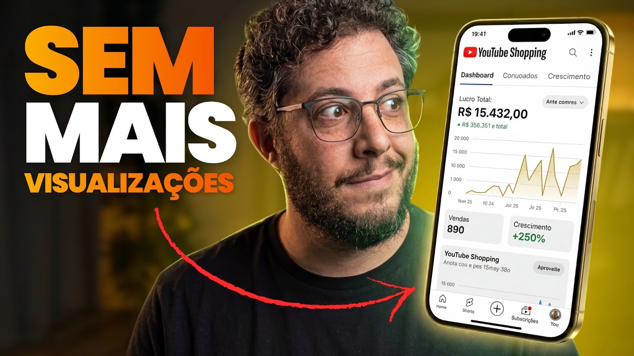 Use o YouTube Shopping para Ganhar Mais (passo a passo)