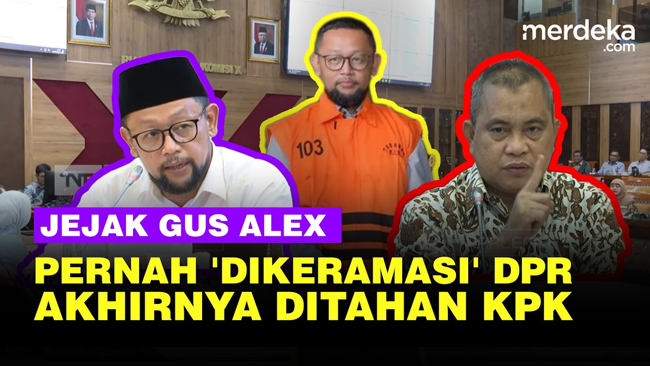 Jejak Gus Alex Pernah 'Dikeramasi' DPR Dicecar Habis Kesalahan Yaqut, Nyata Akhirnya Ditahan KPK