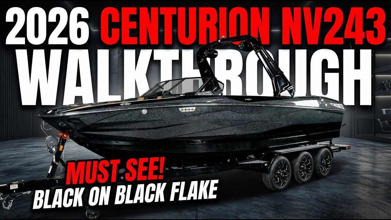 Walkthrough - 2026 Centurion Nv243 Black on Black Flake Available at BoardCo