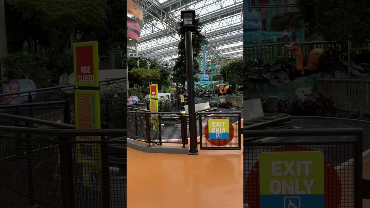 Nickelodeon Universe Mall of America New Ride Construction Update 11/16/23 1 #shorts