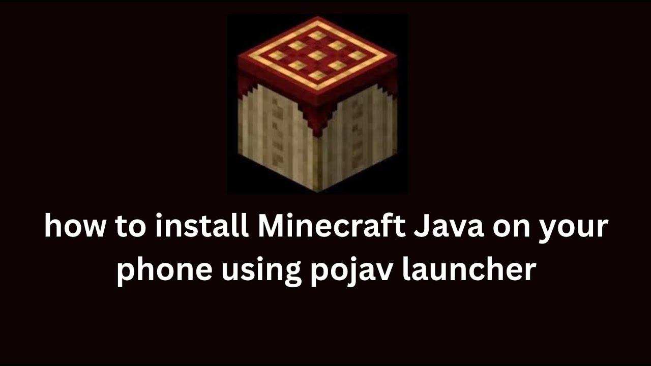 how to install Minecraft Java edition on Android