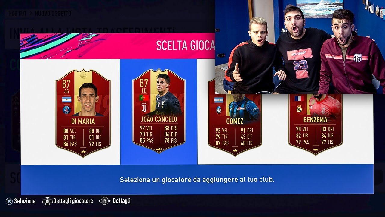 😱 un PLAYER PICK da PAURA!! PREMI FUT CHAMPIONS e DIVISION RIVALS w/OHM ed ENRY LAZZA - FIFA 19