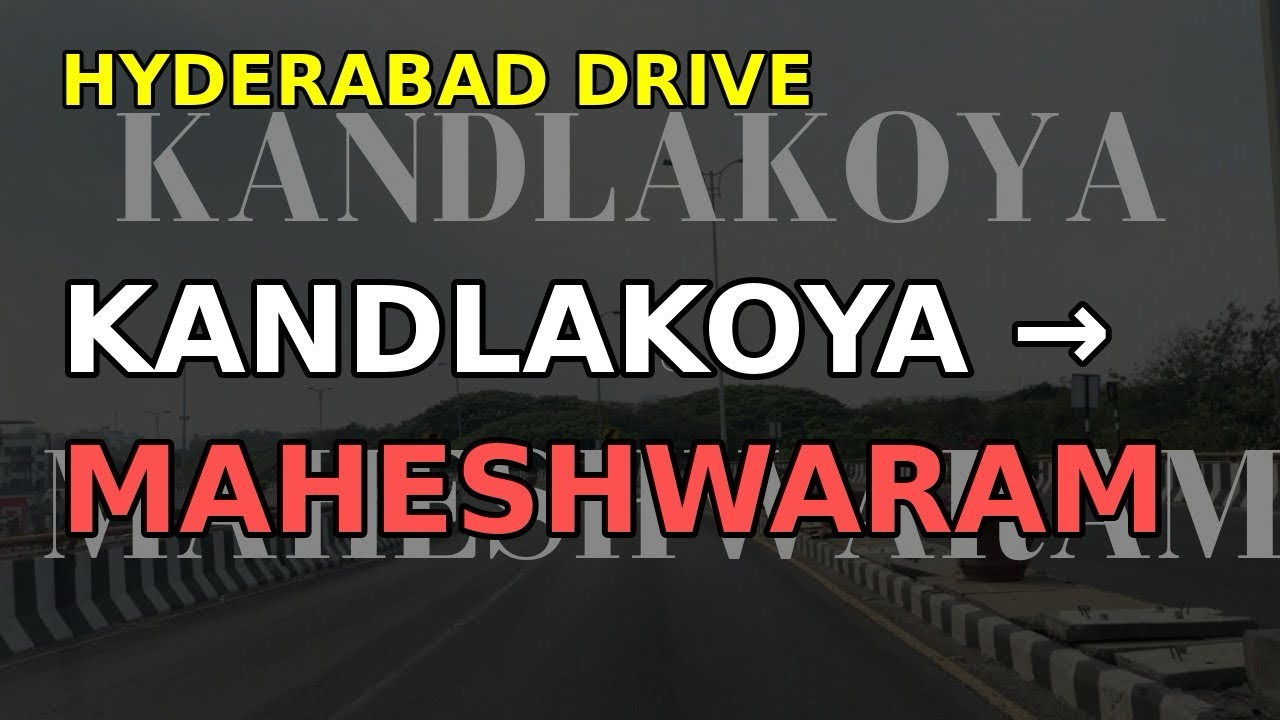 SW Volg #46 | Kandlakoya to Maheshwaram Full Drive 🚗 | Hyderabad City Traffic & Outer Scenic Route
