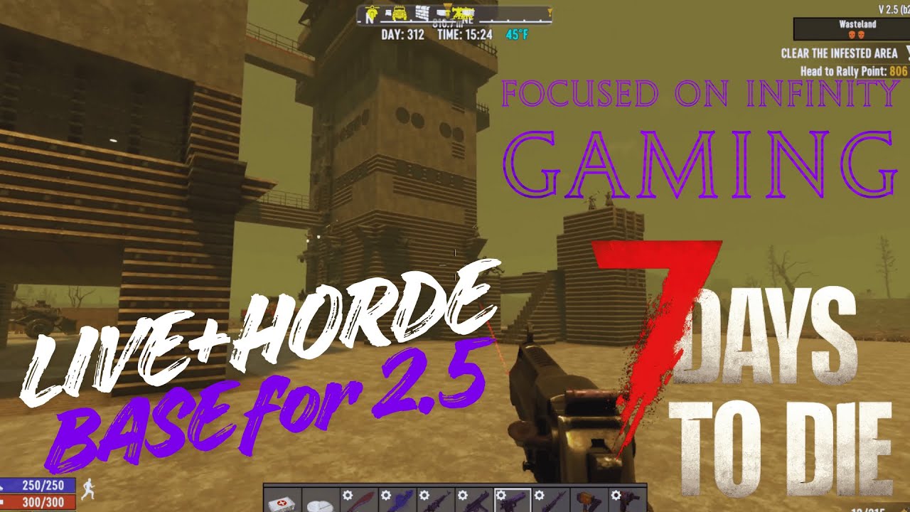 7 Days to Die Horde Base + Complex That Works in 2.5 Survival Revival: Citadel Omega by FoI Gaming