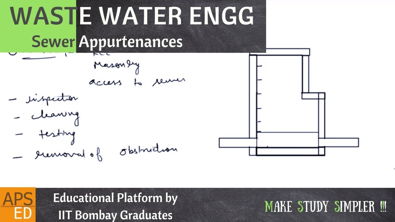 Sewer Appurtenances | Waste Water Engineering