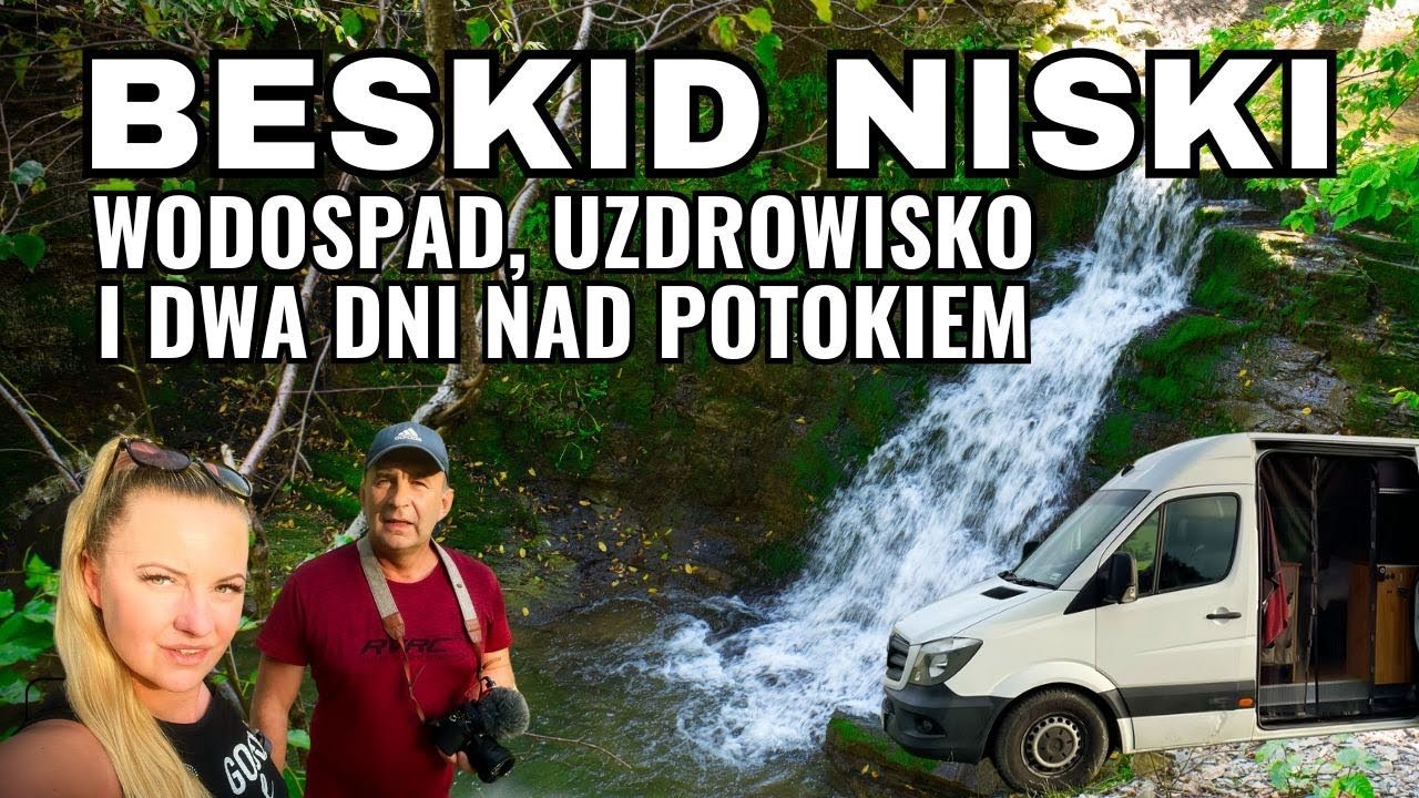 Wodospad w Iwli, Iwonicz Zdrój i dwa dni na dziko  nad potokiem.