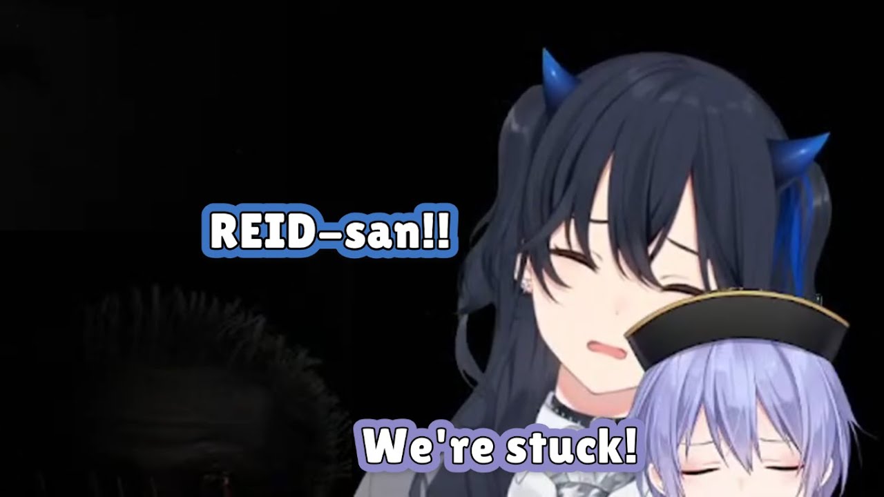 Scared Uruha Using Reid as a Shield [ICHINOSE URUHA/VSPO]
