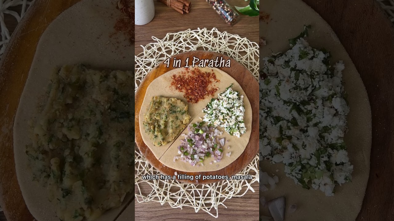 Have you ever tried 4 in 1 Paratha?? Tell me in the comments which is your favorite paratha?