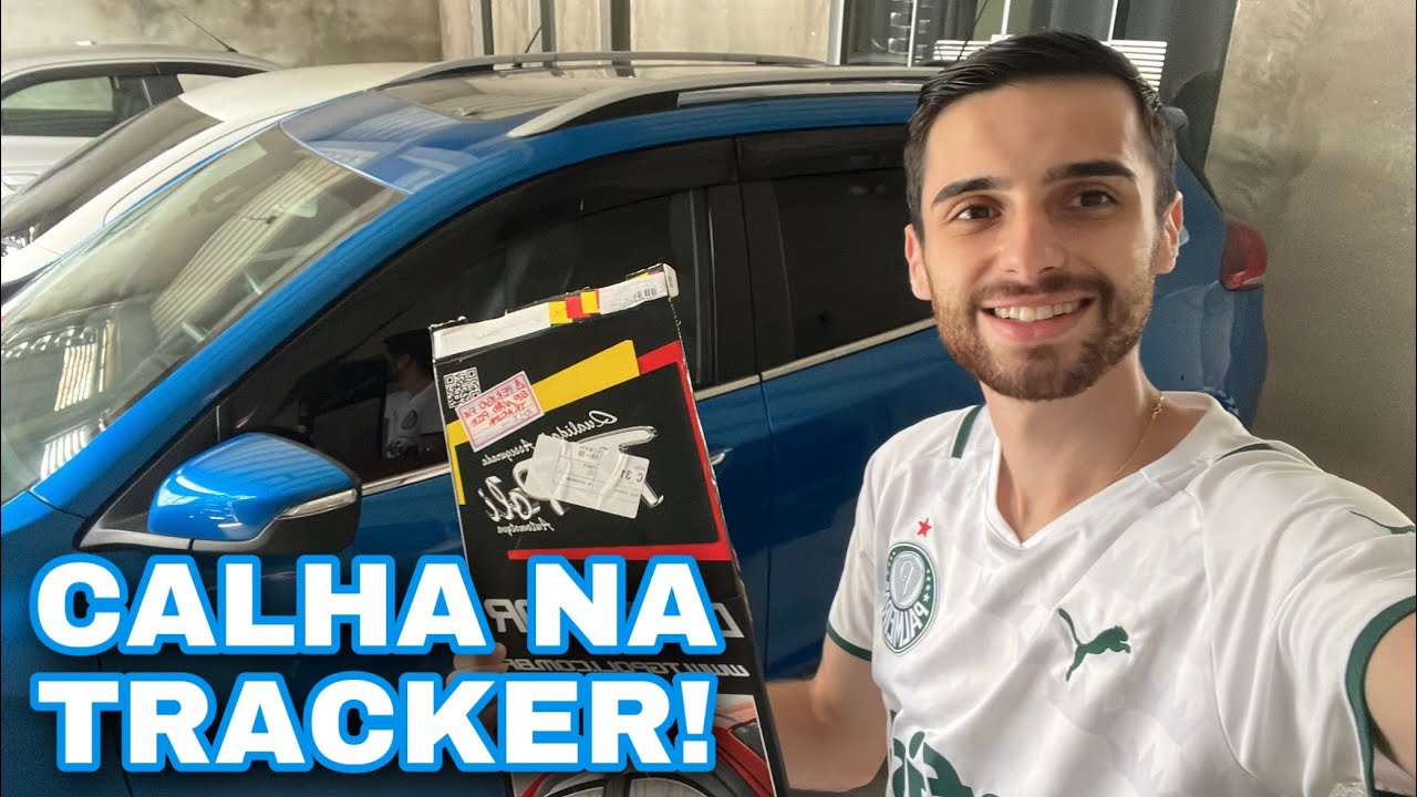INSTALAÇÃO DAS CALHAS DE CHUVA NA TRACKER 2021 - DAVID BARRESE