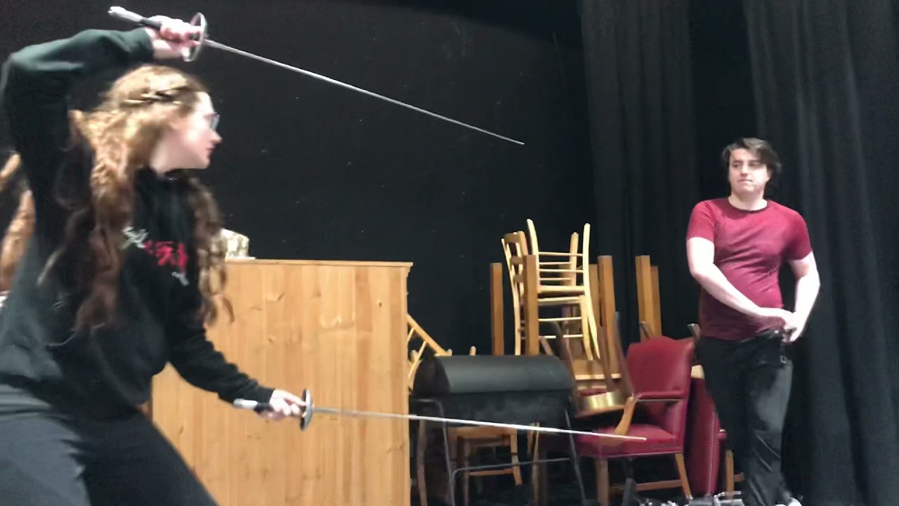 Phoebus vs Esmerelda - Case of Rapier Choreography