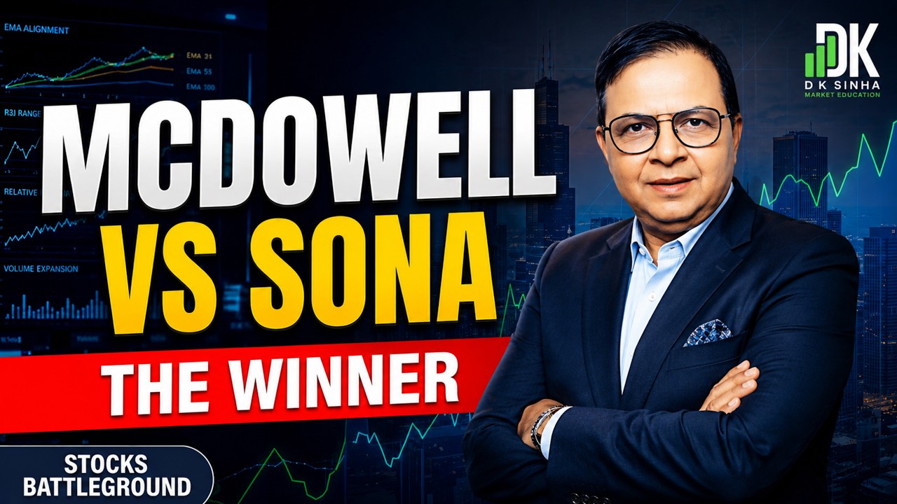 United Spirits vs Sonacoms (Stocks Battleground) | DK Sinha Deep Dive