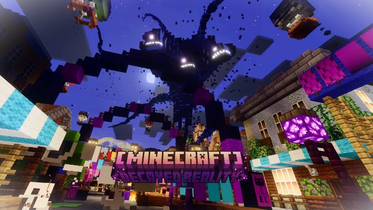 Decayed Reality Wither Storm V2 showcase! || Minecraft: Bedrock Edition ||