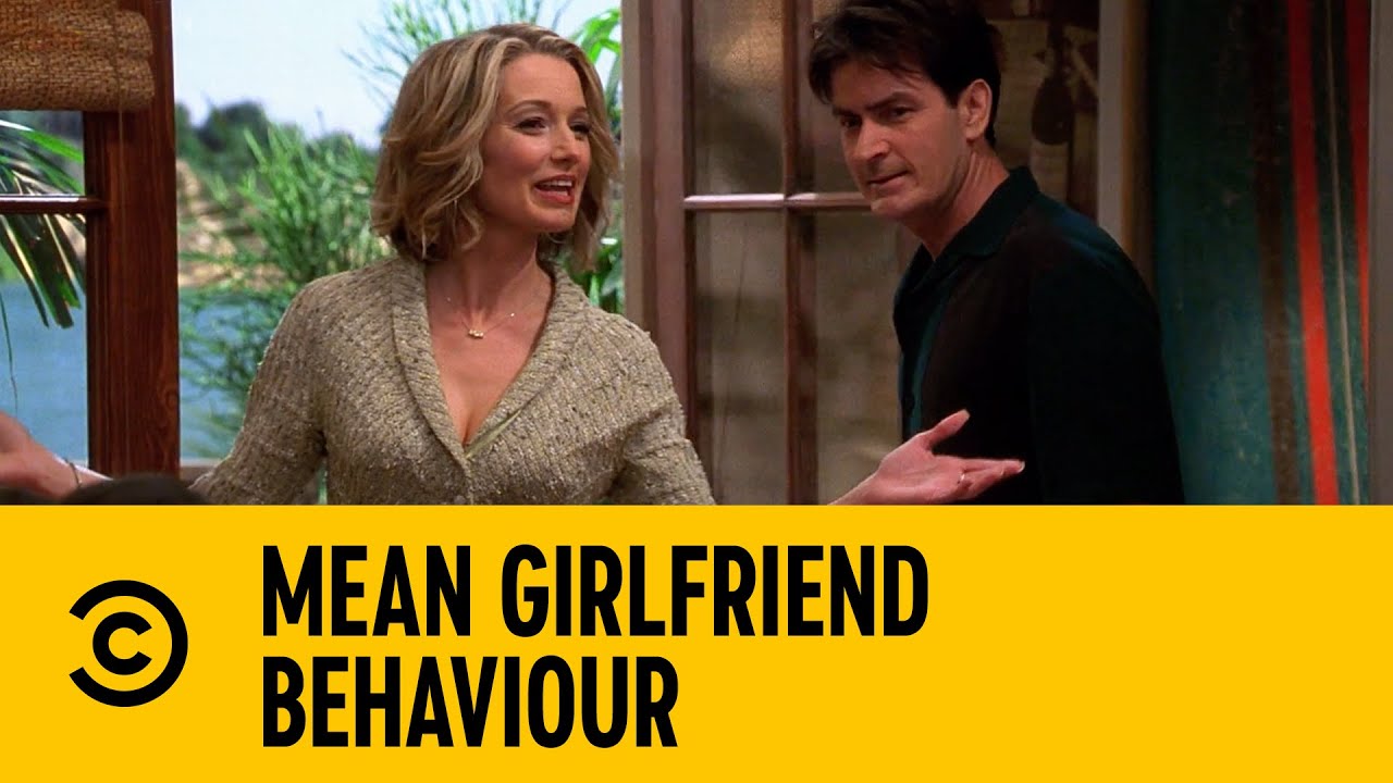 Mean Girlfriend Behaviour | Two And A Half Men | Comedy Central Africa