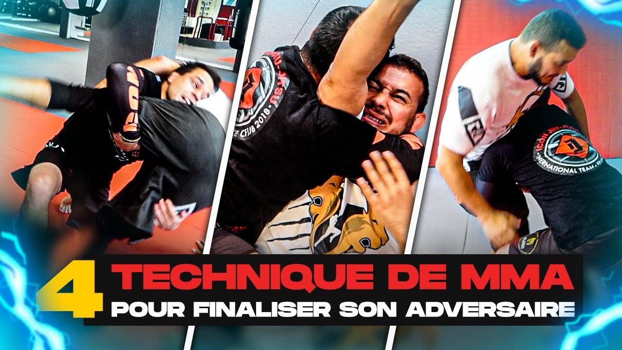 4 TECHNIQUES DE MMA POUR SOUMETTRE TON ADVERSAIRE