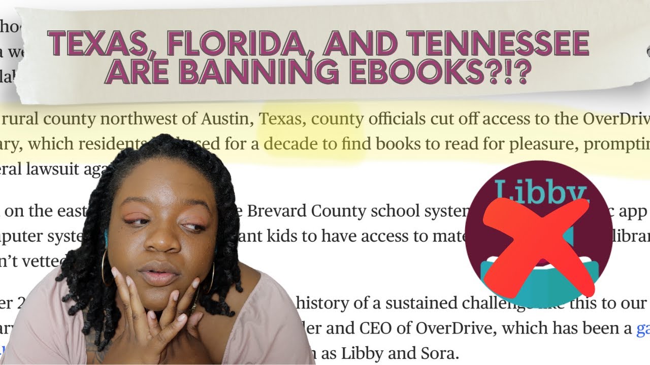 Texas, Florida, and Tennessee Are Banning Ebooks?!?
