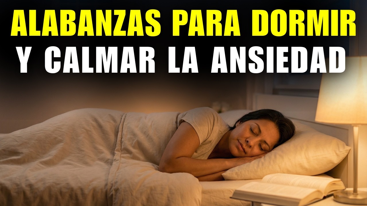 Música cristiana para dormir | Si tu mente no se apaga, Descansa en Mí (40 min)