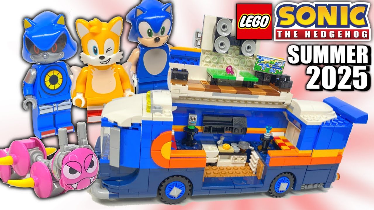 LEGO Sonic the Hedgehog Team Sonic Command Truck EARLY REVIEW! Summer 2025 Set!