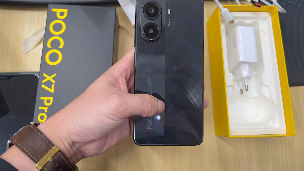 Unbox Xiaomi Poco X7 Pro Black  Unboxing - ASMR | Unboxing 📦 & Hands on!Asmr unboxing phone android!