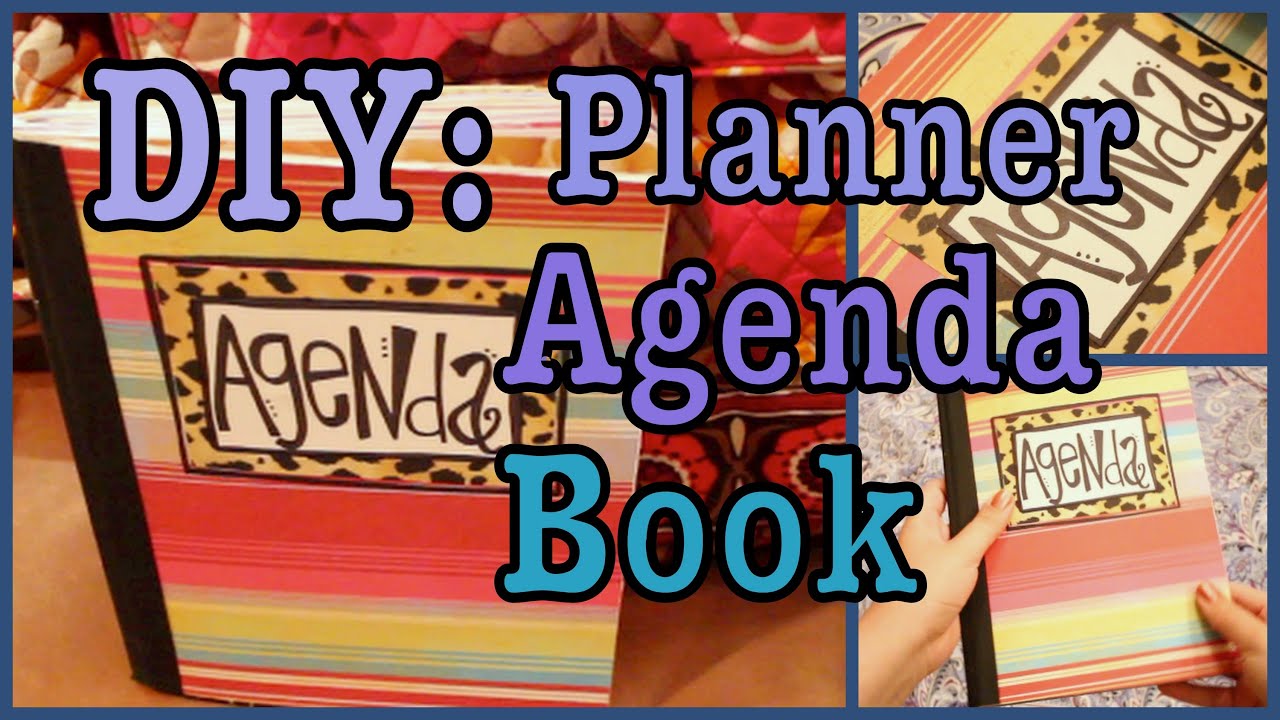 DIY: Planner / Agenda Book!