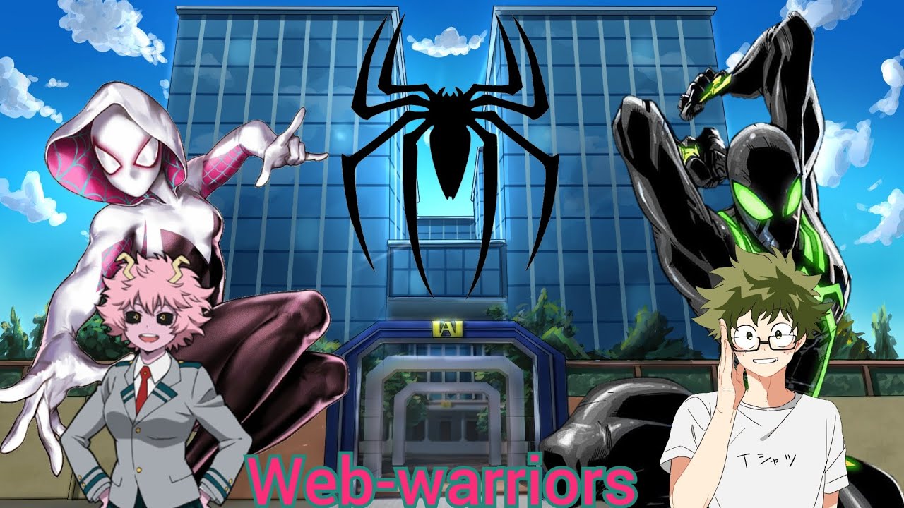 IzuMina as Web-warriors part 1: With great power comes great responsibility.