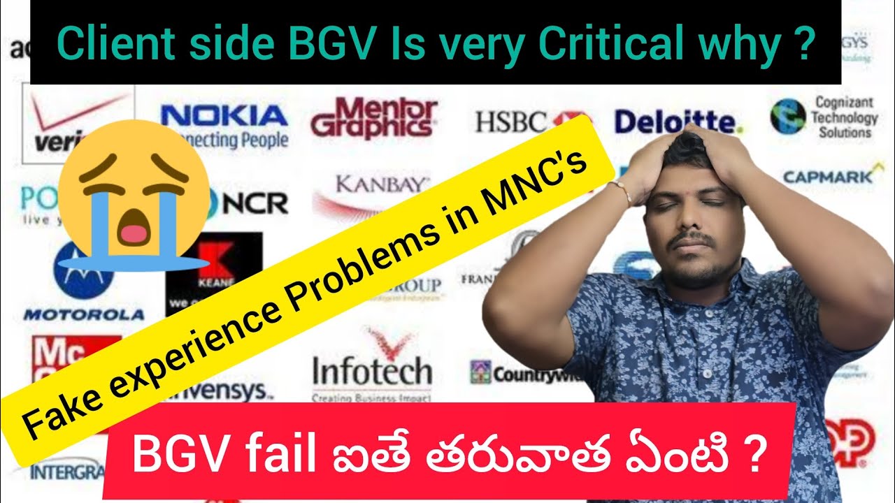 If BGV fail what is the next step ? 🤔Client side BGV fail then ? 😭 #facts #softwarejobs #itjobs #bgv